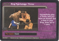 Revolution Ring Psychology: Throw